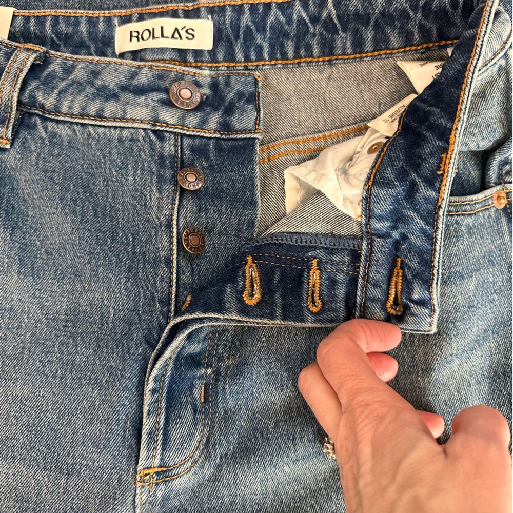 NWT EASTCOAST Flare Medium Wash Jeans size 28 - Picture 5 of 8